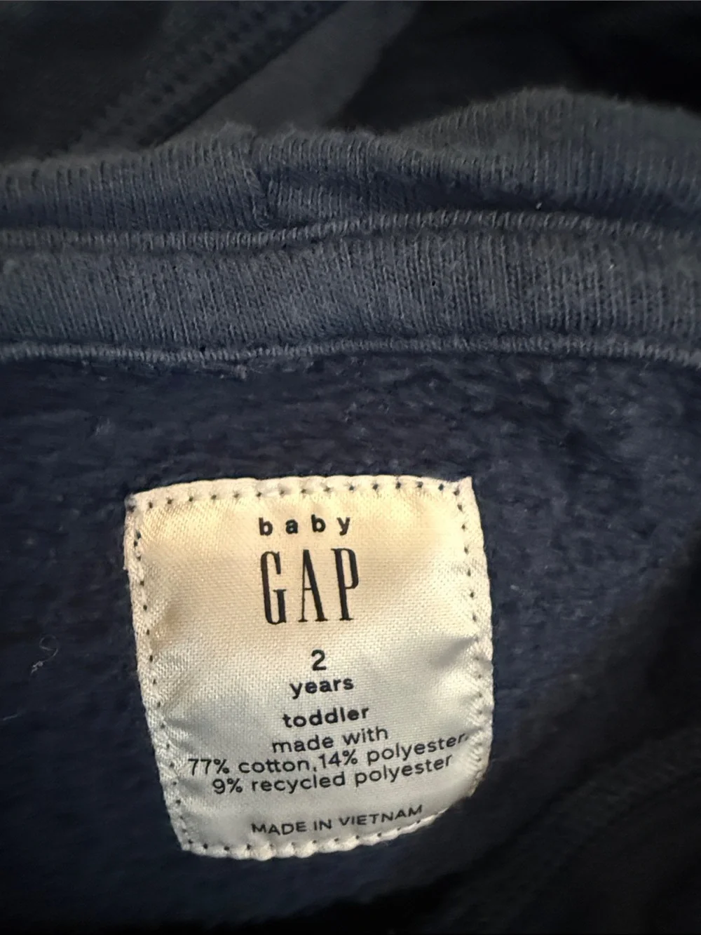 GAP Navy Blue Monster Hoodie & Denim Monster Jeans Set
